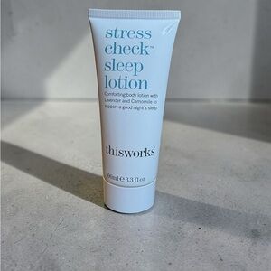 This Works Stress Check Sleep Lotion